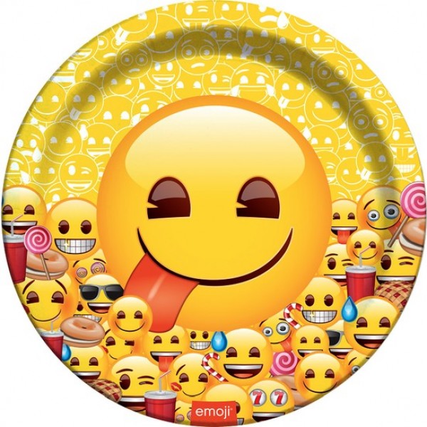 KARTON EMOJİ DÜNYASI TABAK